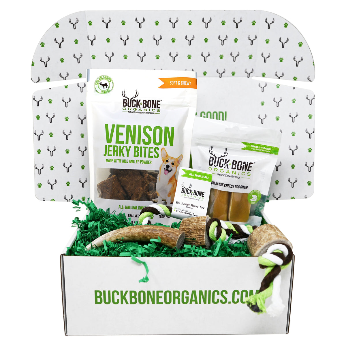 Small Whole Elk Bundle Box Buck Bone Organics